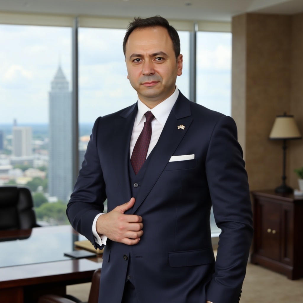 Hassan Dakhlallah suit
